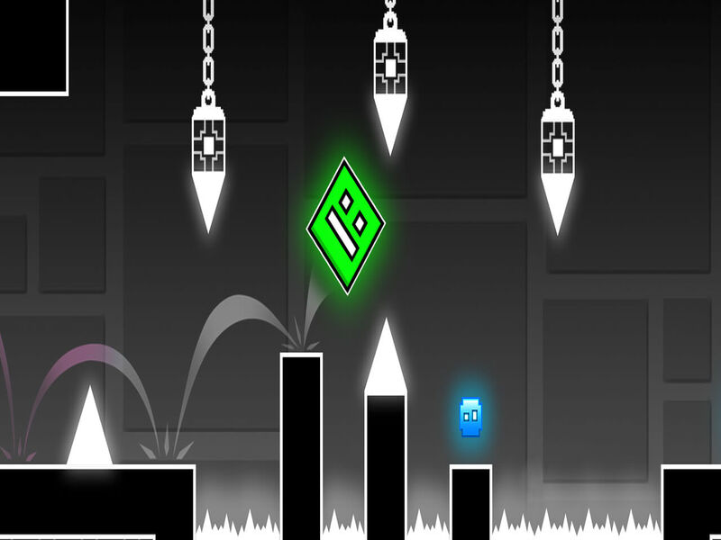 Leikur Rúmfræði platformer á netinu