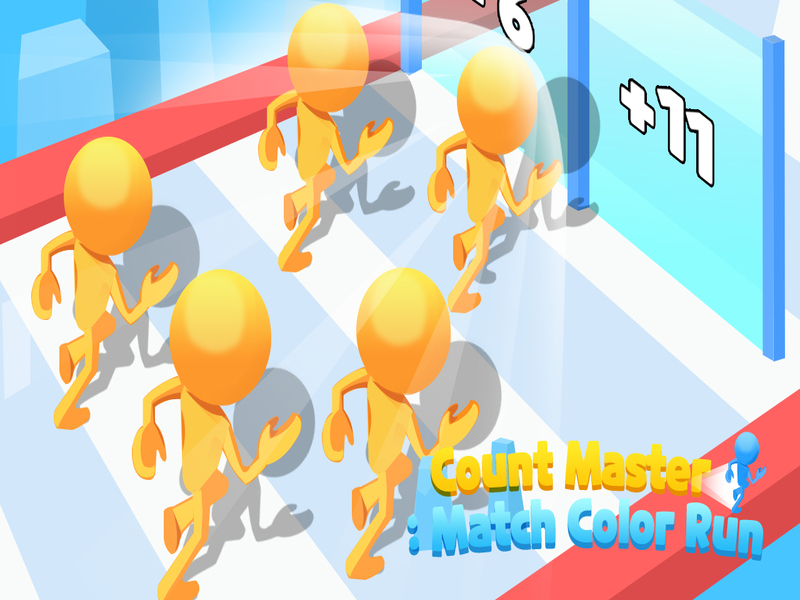 Leikur Count Master Match Color Run á netinu