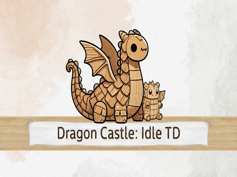 Leikur Dragon Castle: Idle TD á netinu