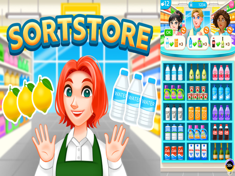 Leikur Sortstore á netinu