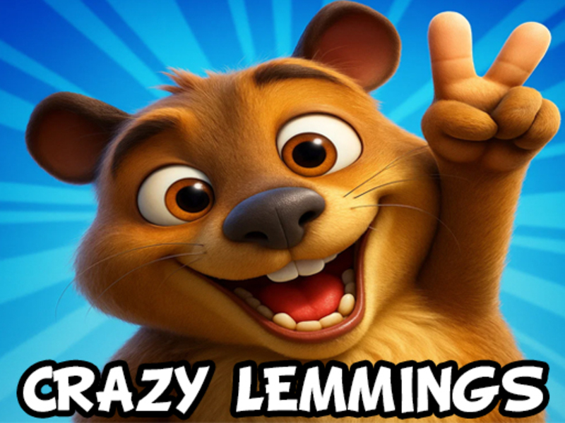 Leikur Crazy Lemmings 2 á netinu