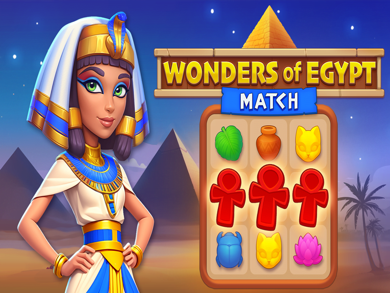 Leikur Undur Egyptalands á netinu