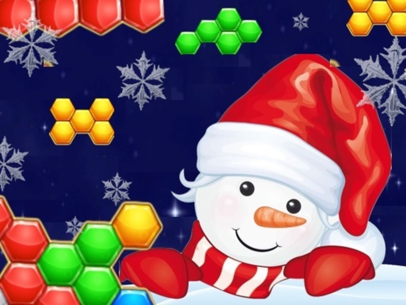 Leikur Hexa Sort: Winter Edition á netinu