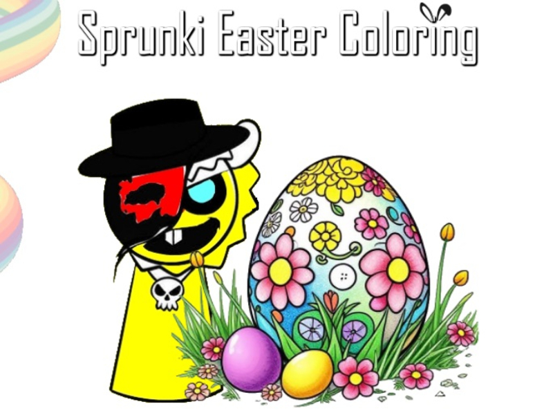 Leikur Sprunki páska litarefni á netinu