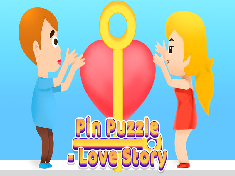 Leikur Pin Puzzle ástarsaga á netinu