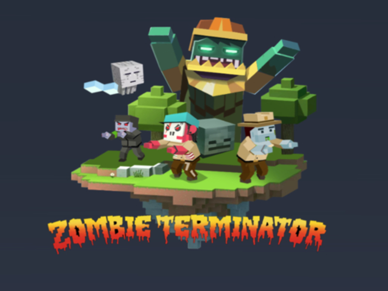 Leikur Zombie Terminator á netinu
