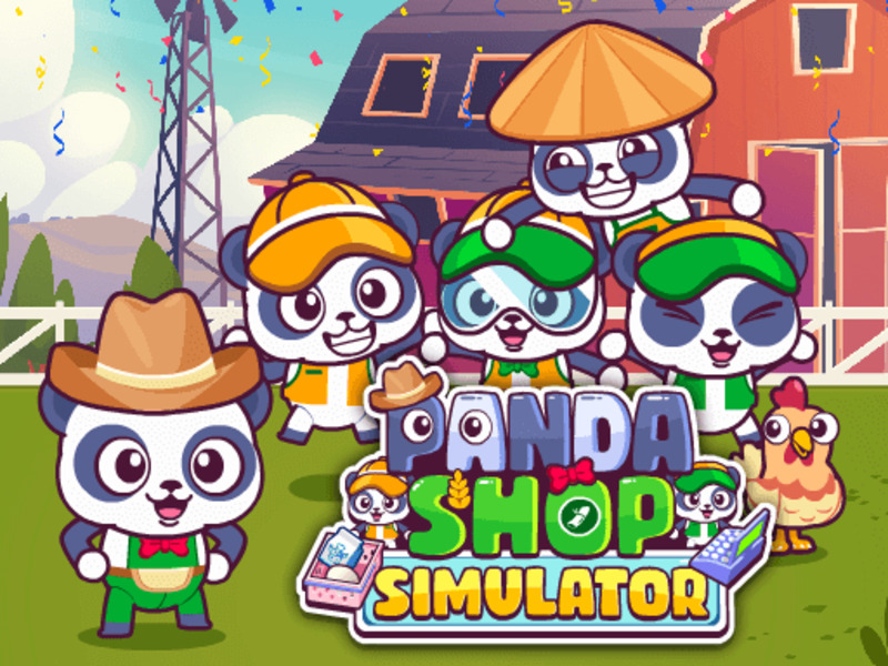 Leikur Panda Shop Simulator á netinu