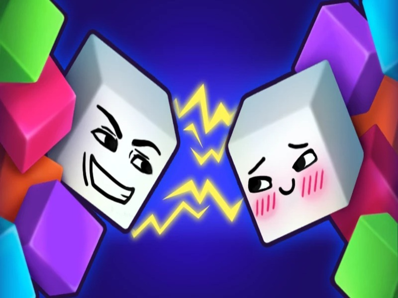 Leikur Cubatoria sameinast 2048 á netinu
