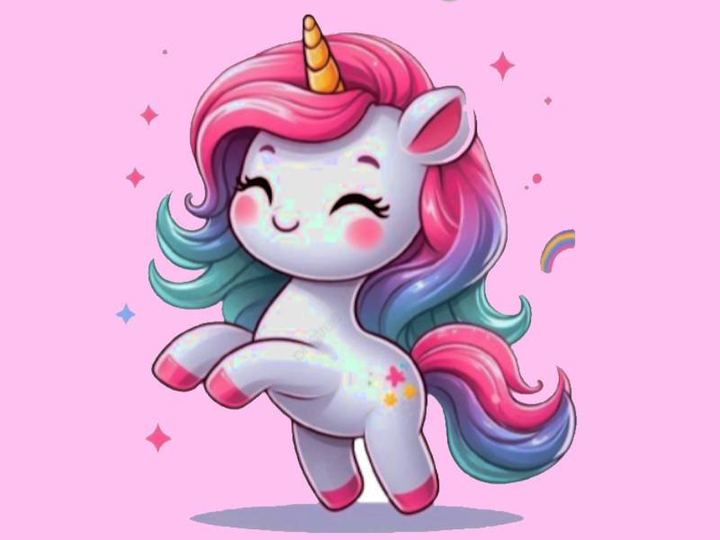 Leikur Unicorn litarefni á netinu