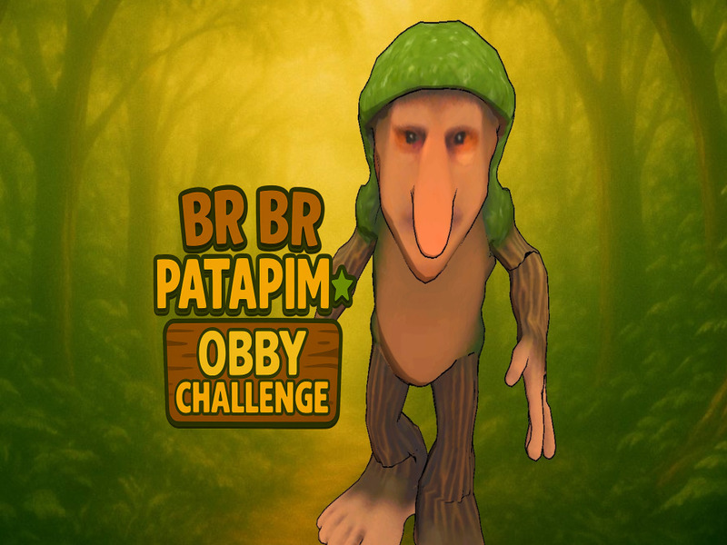 Leikur Br BR Patapim: Obby Challenge á netinu