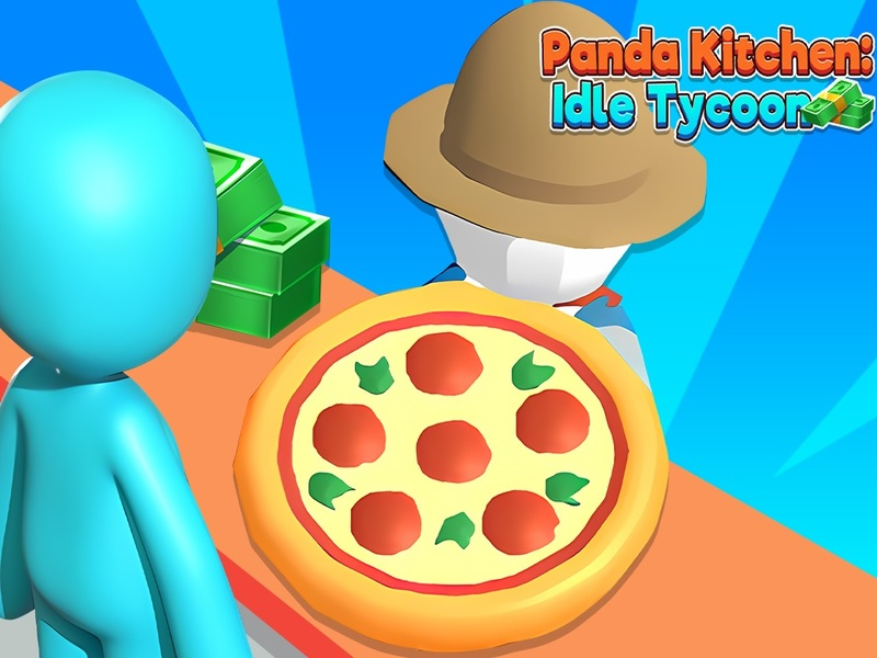 Leikur Panda eldhús aðgerðalaus tycoon á netinu