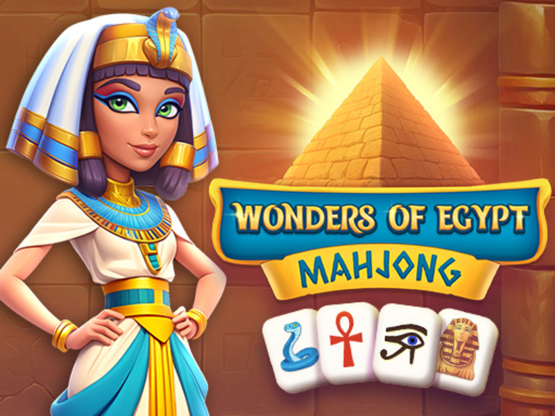 Leikur Undur Egyptalands Mahjong á netinu