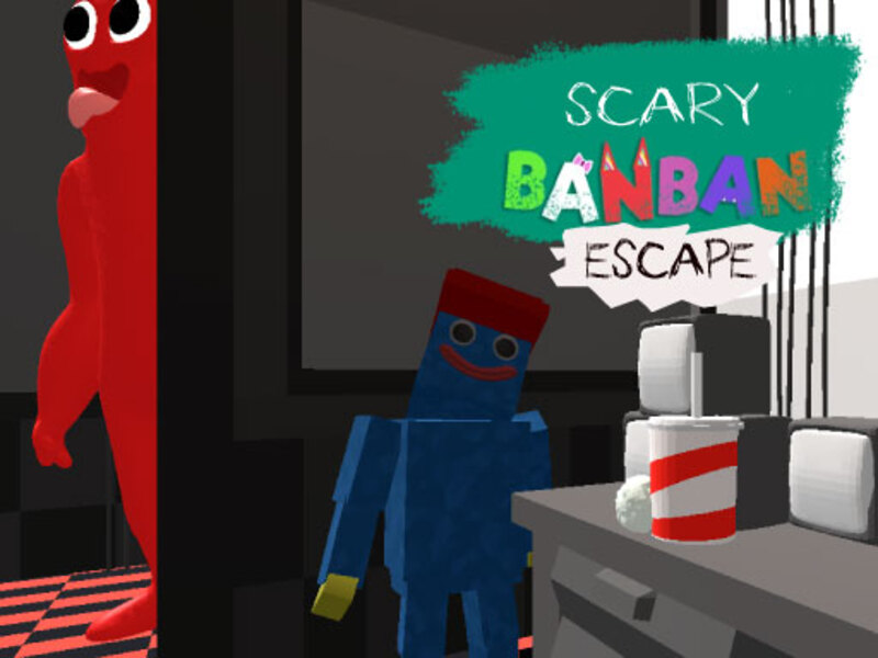 Leikur Ógnvekjandi Banban Escape á netinu