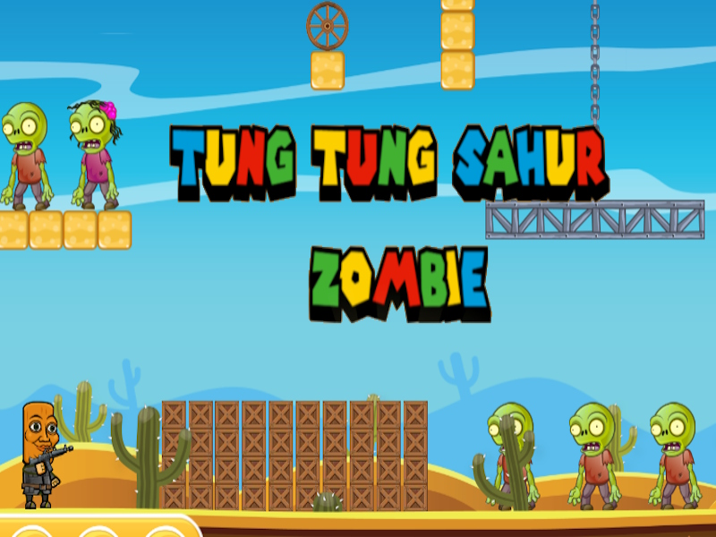 Leikur Tung Tung Sahur zombie á netinu
