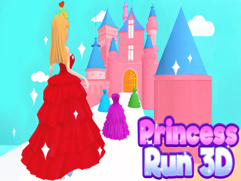 Leikur Princess keyrðu 3d á netinu