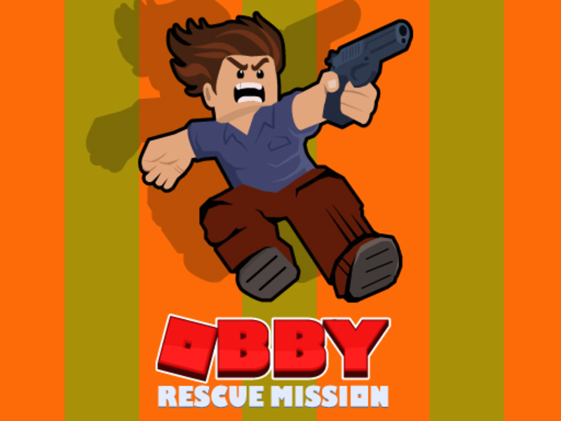 Leikur Obby Rescue Mission á netinu