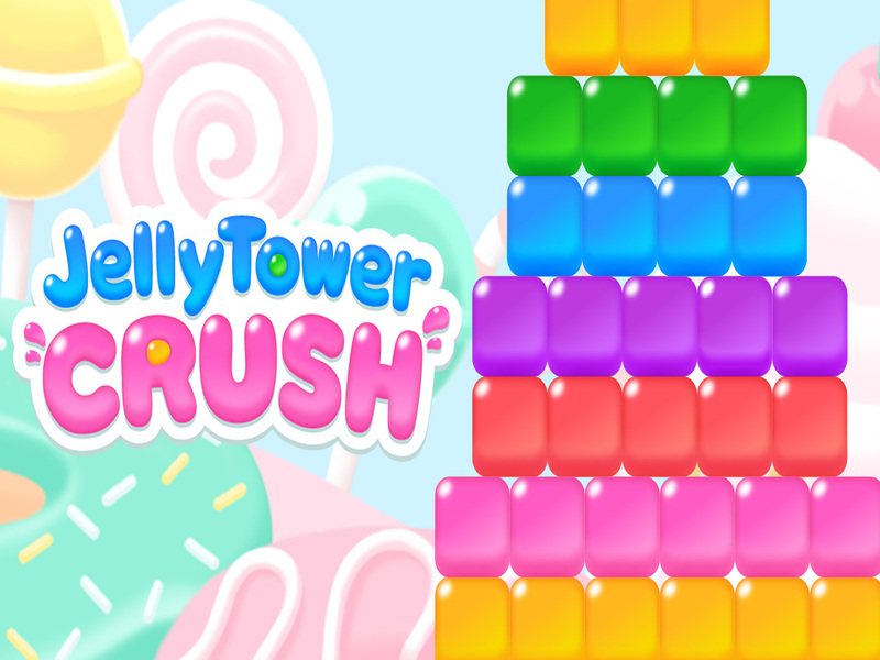 Leikur Jelly Tower Crush á netinu