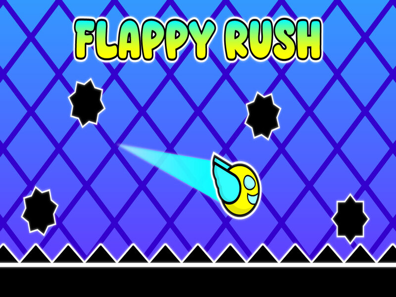 Leikur Flappy Rush á netinu