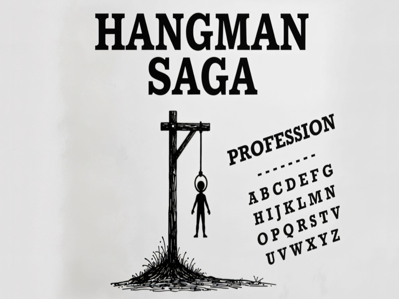 Leikur Hangman Saga á netinu