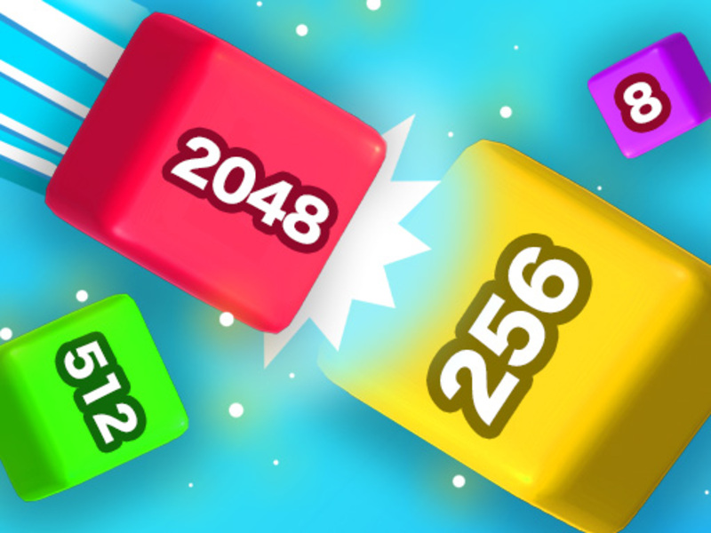Leikur Qube 2048 á netinu