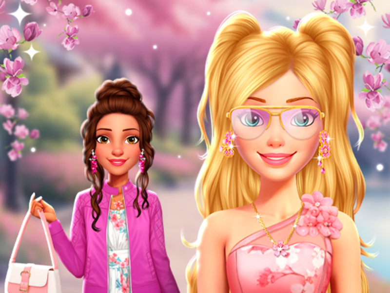 Leikur BFFS Cherry Blossom hátíð á netinu