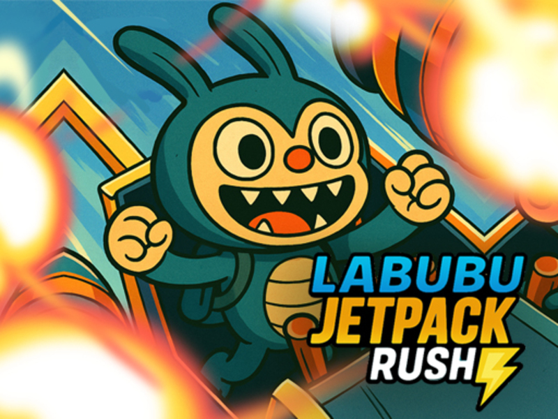 Leikur Labubu Jetpack Rush á netinu