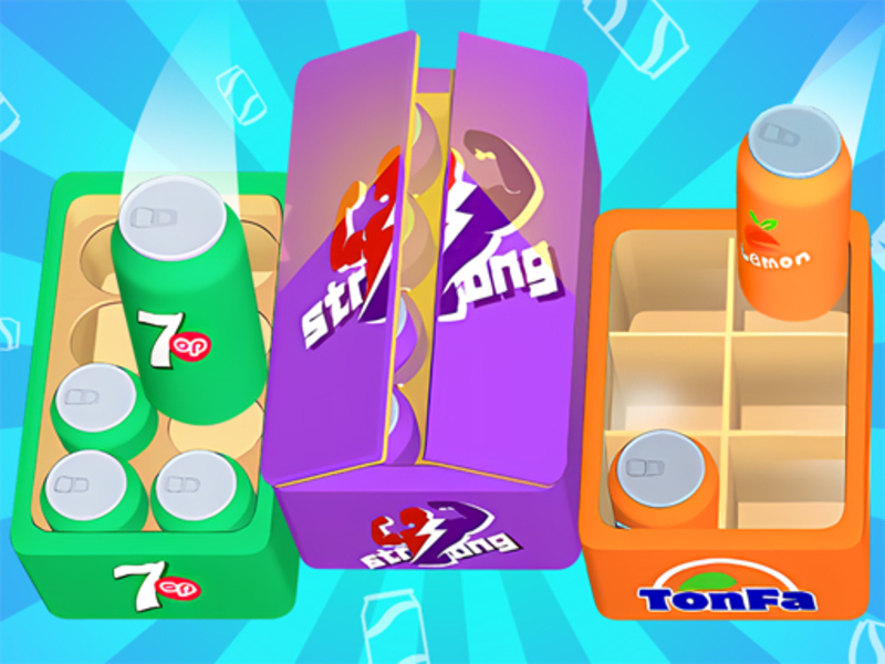 Leikur Crazy Products Sort 3d á netinu