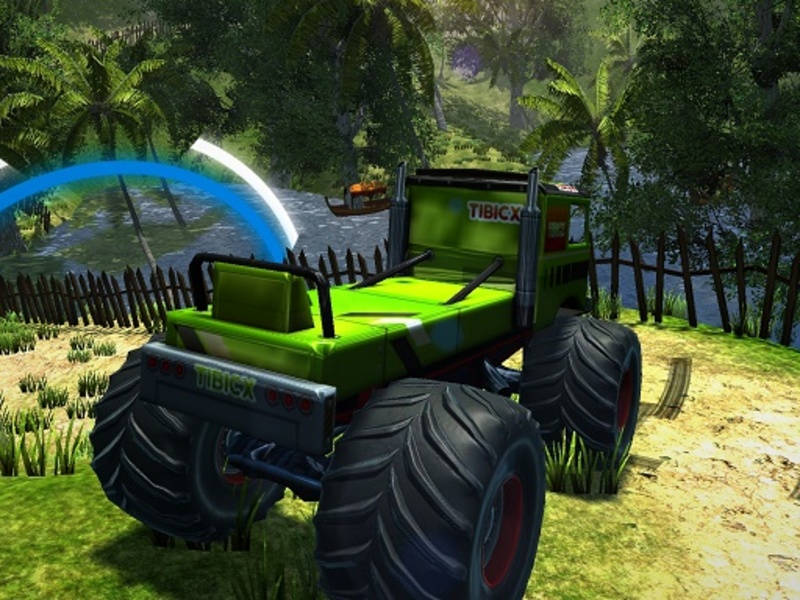 Leikur Raunhæf skrímsli vörubíll Offroad Simulator á netinu