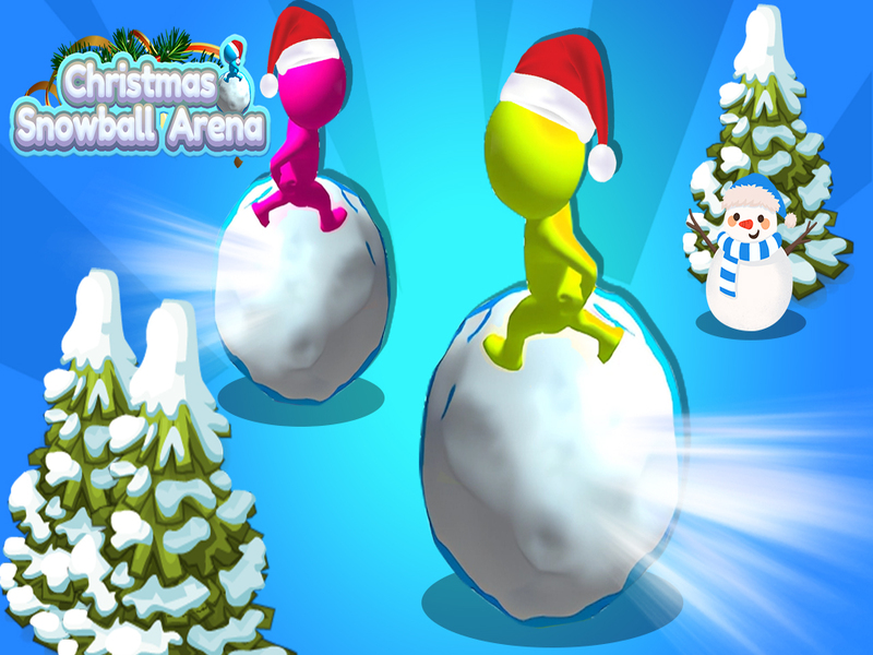 Leikur Jól Snowball Arena á netinu