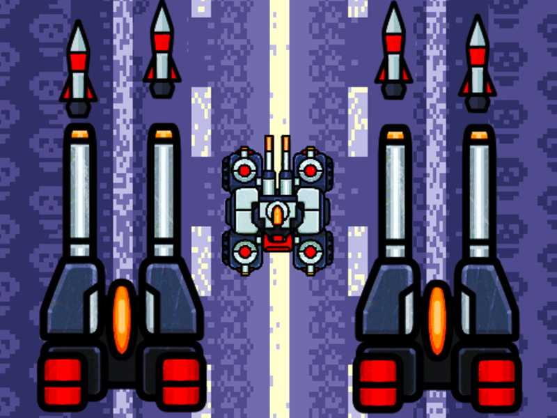 Leikur Super Defense Tank á netinu