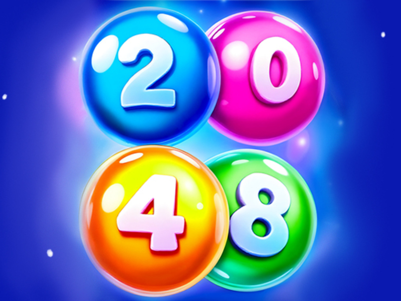 Leikur 2048 Match Balls á netinu