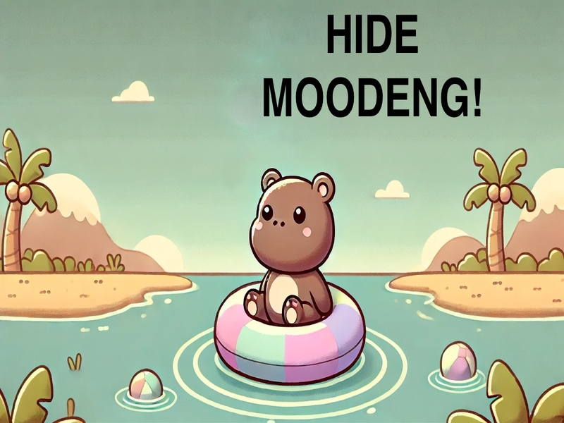 Leikur Fela Moodeng Hippo! á netinu