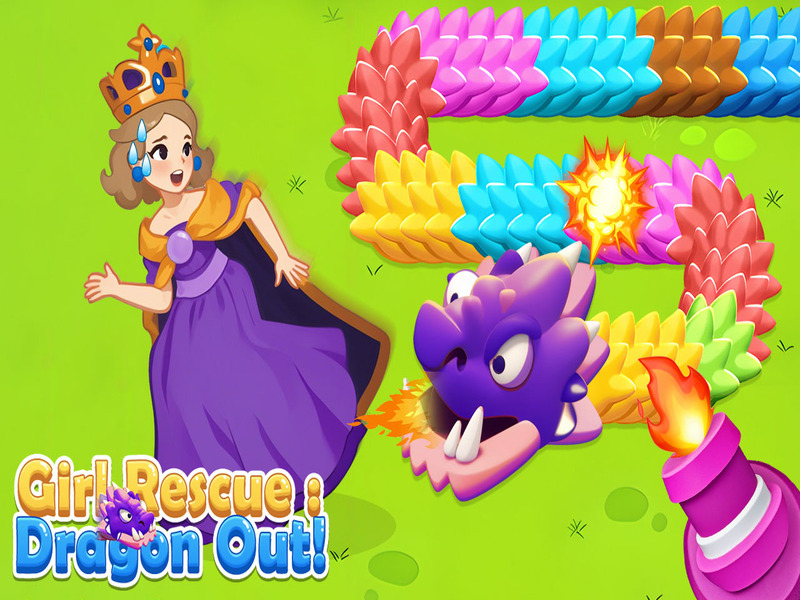 Leikur Girl Rescue Dragon Out á netinu
