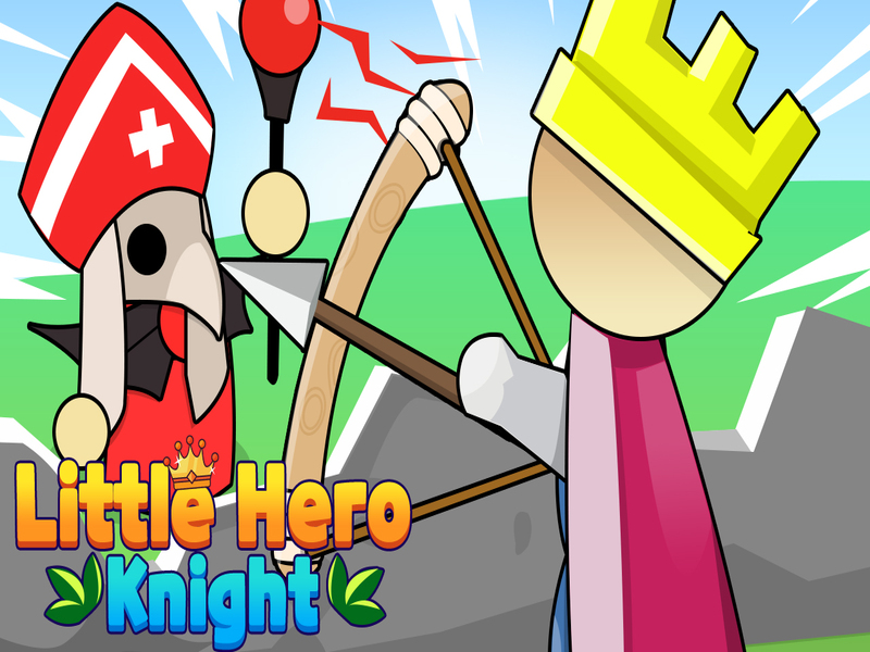 Leikur Little Hero Knight á netinu