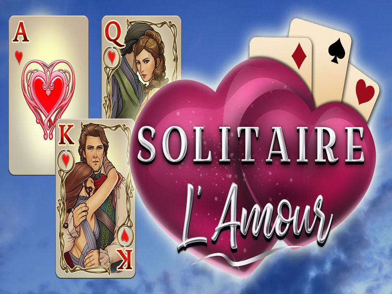 Leikur Solitaire l'Amour á netinu
