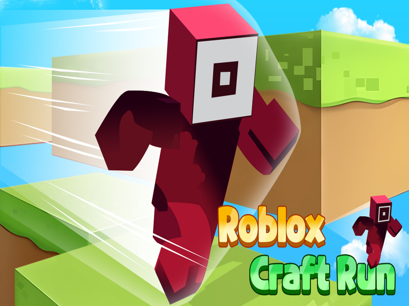 Leikur Roblox Craft Run á netinu